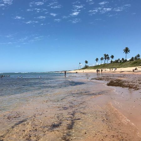 Flat Guarajuba Beira Da Praia Pe Na Areia Exteriör bild