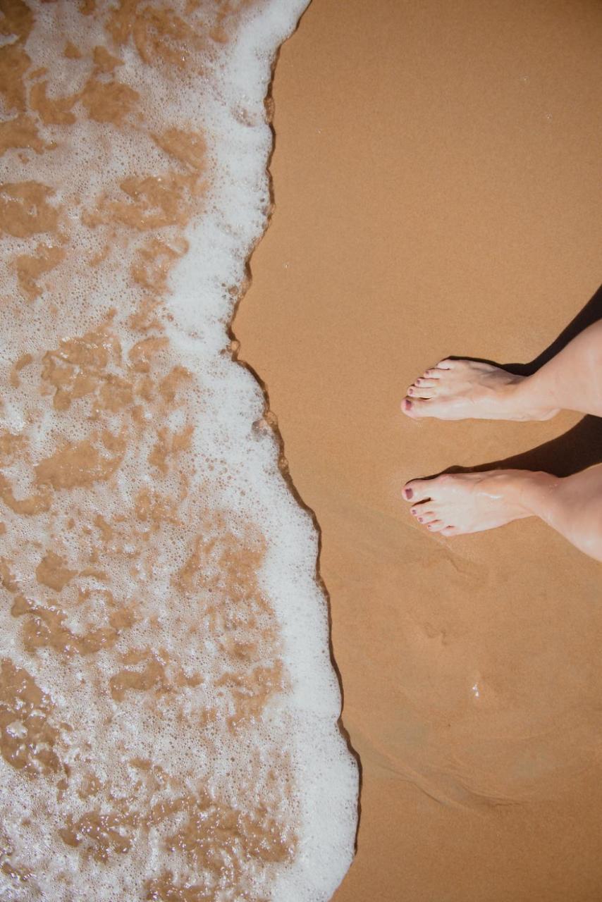 Flat Guarajuba Beira Da Praia Pe Na Areia Exteriör bild
