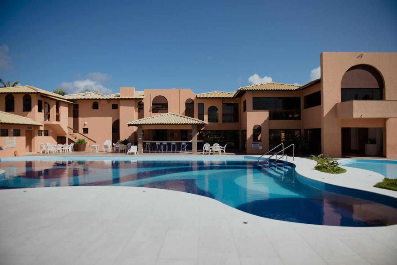 Flat Guarajuba Beira Da Praia Pe Na Areia Exteriör bild