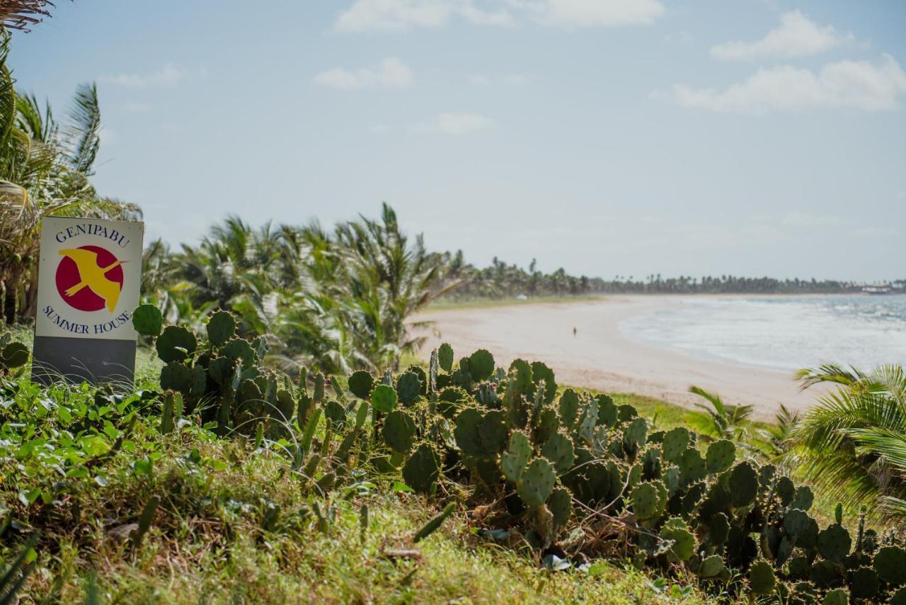 Flat Guarajuba Beira Da Praia Pe Na Areia Exteriör bild