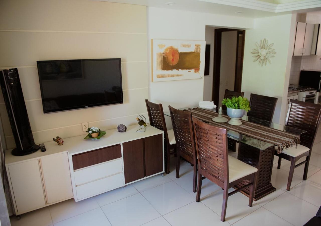 Flat Guarajuba Beira Da Praia Pe Na Areia Exteriör bild