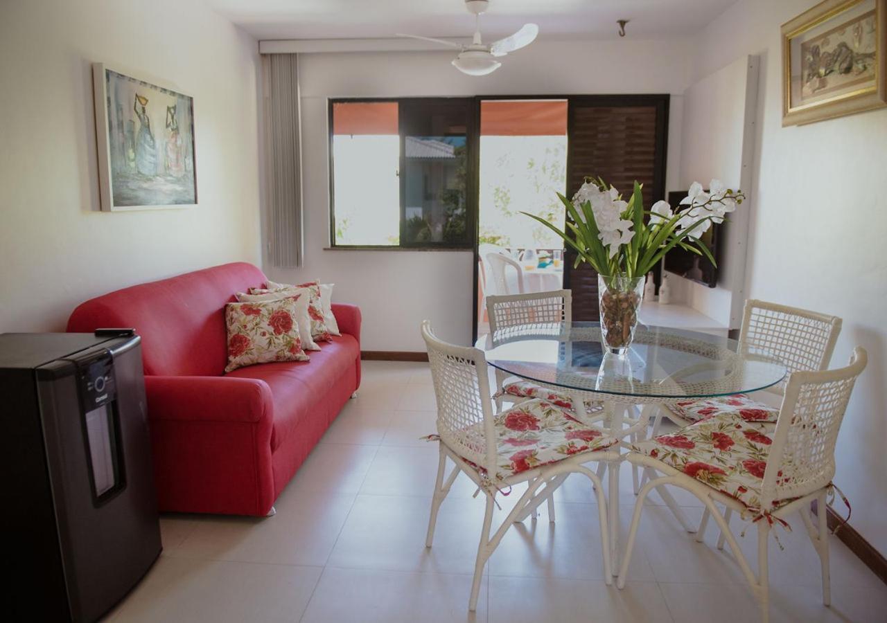 Flat Guarajuba Beira Da Praia Pe Na Areia Exteriör bild