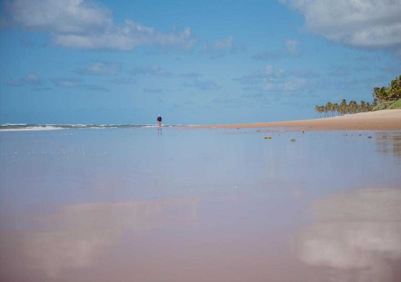 Flat Guarajuba Beira Da Praia Pe Na Areia Exteriör bild
