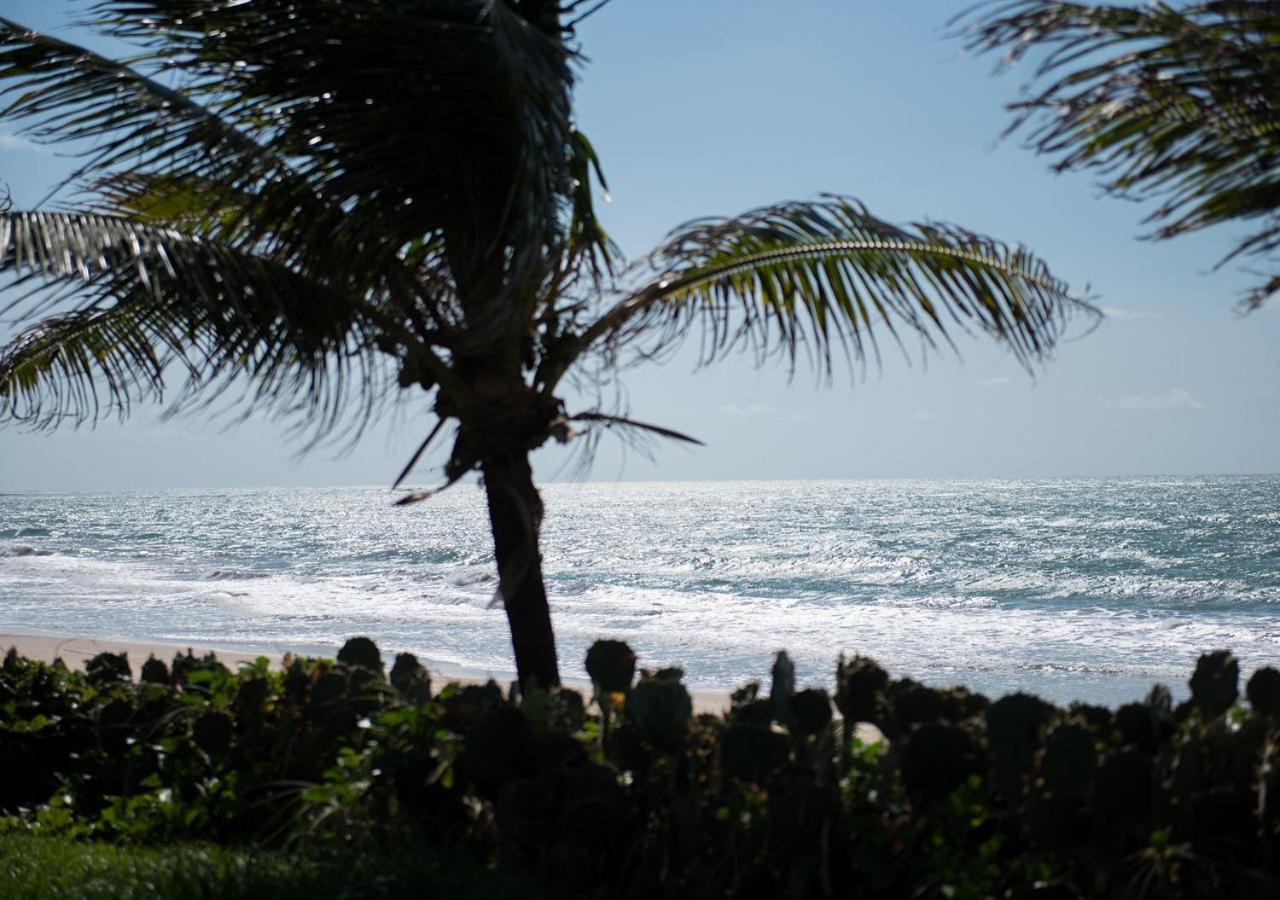 Flat Guarajuba Beira Da Praia Pe Na Areia Exteriör bild