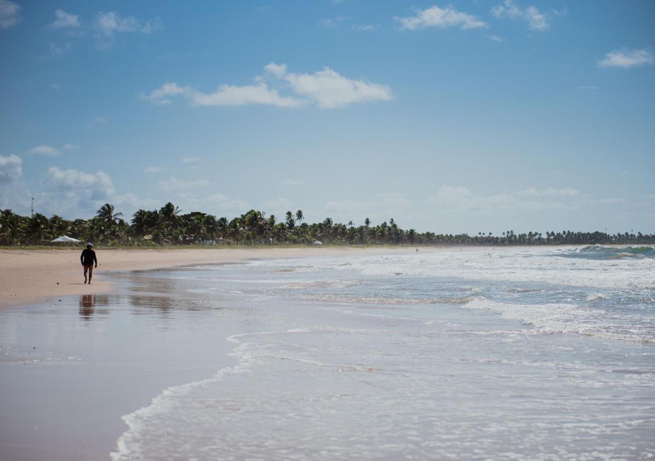 Flat Guarajuba Beira Da Praia Pe Na Areia Exteriör bild