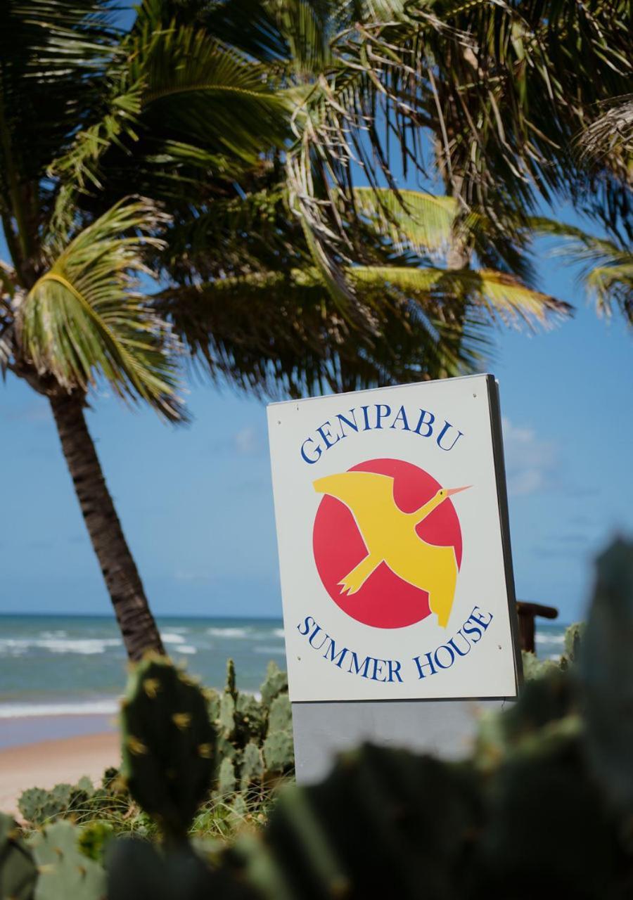 Flat Guarajuba Beira Da Praia Pe Na Areia Exteriör bild